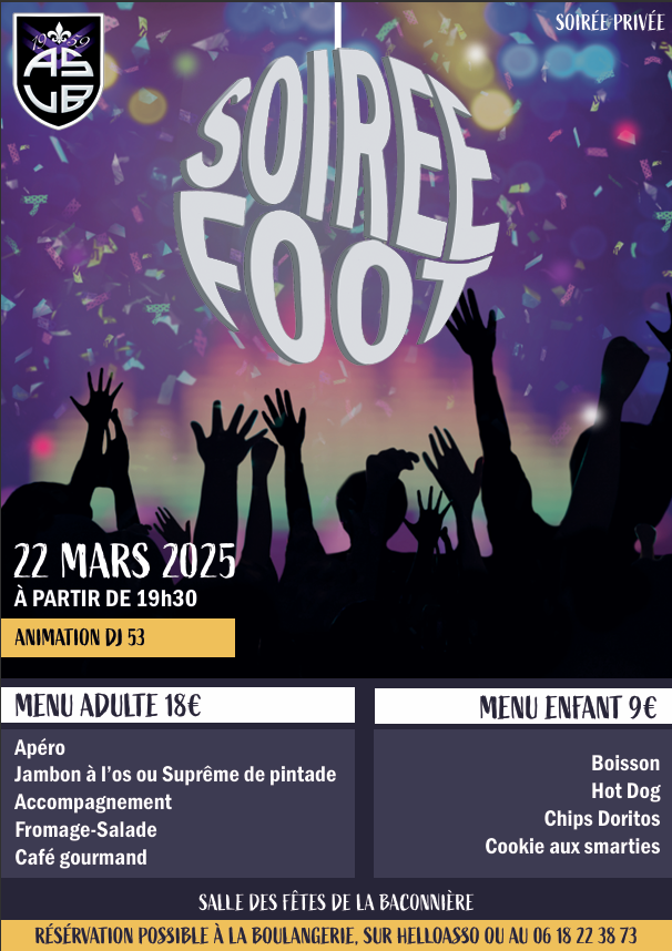 Soirée du foot 